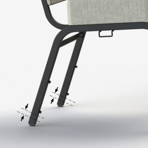 Church Chair Leg Modification