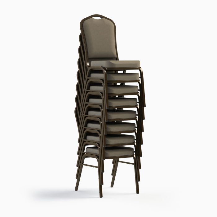 8831 Crown Back Banquet Chair - Stacked